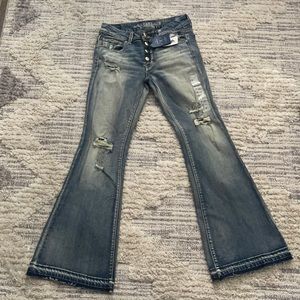 American Eagle Boho flare Jeans